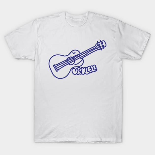 Ukulele T-Shirt by HaloCalo